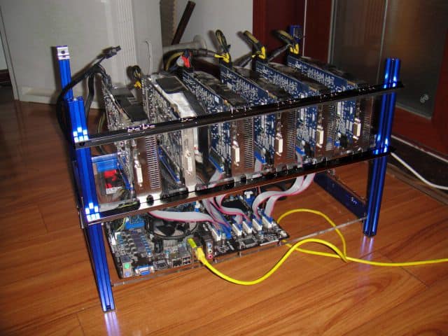 bitcoin mining motherboard tray