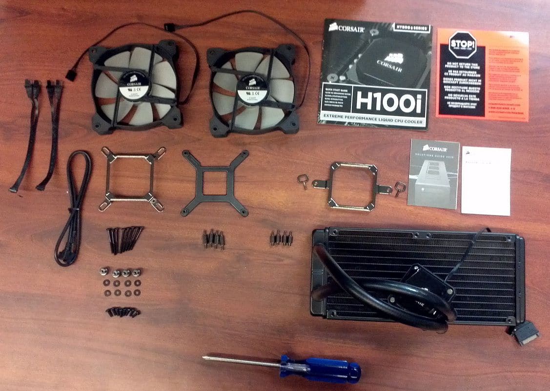 How to install the Hydro Series H100i CPU Cooler