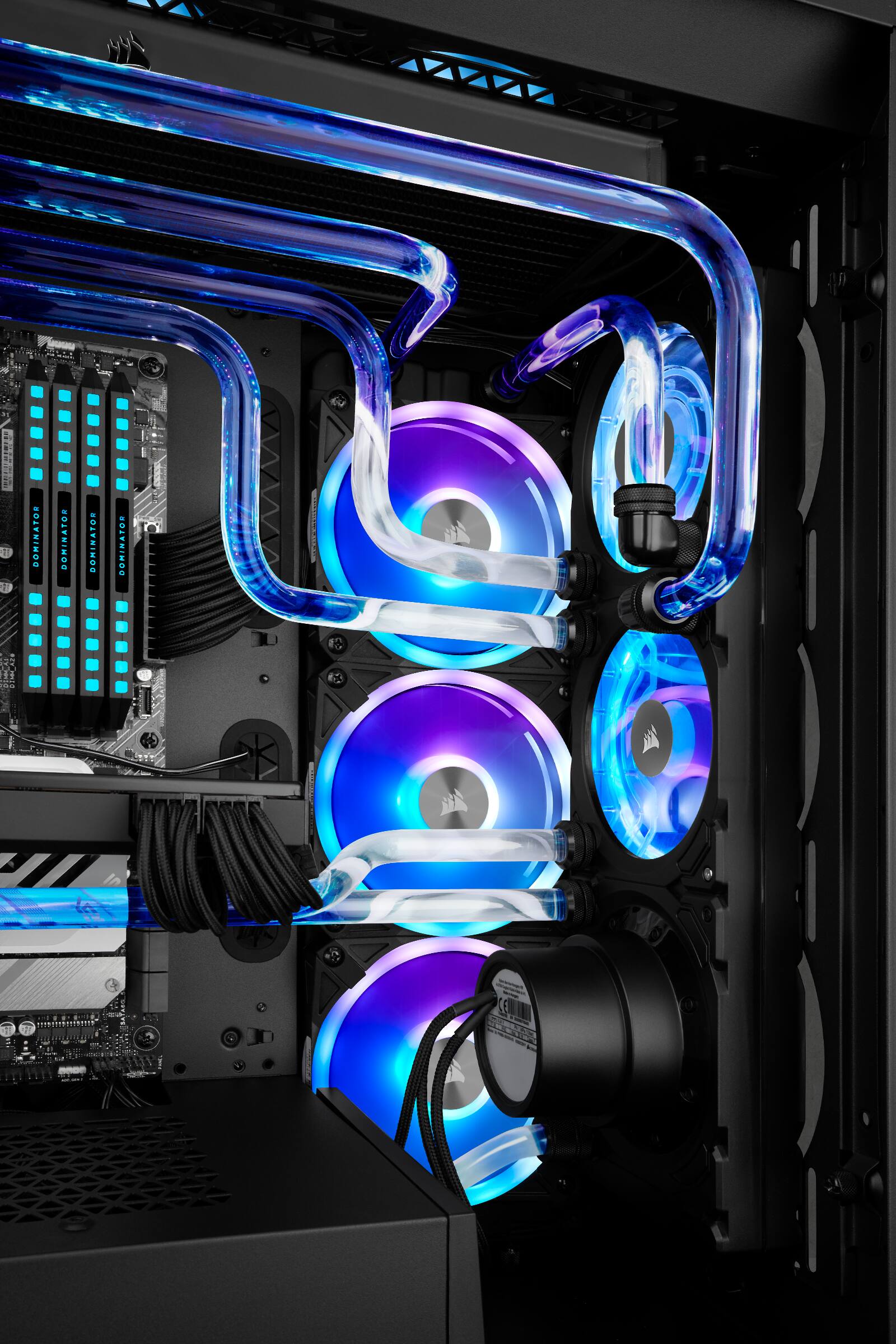 Corsair Hydro X Series Icue Xh I Rgb Pro Pre Bent Custom Cooling Kit