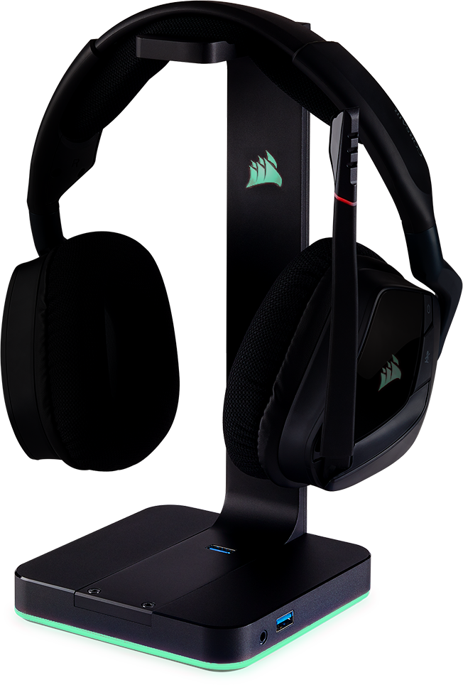 WE MADE A STAND FOR HEADSETS EVERYWHERE ST100 RGB PREMIUM HEADSET STAND