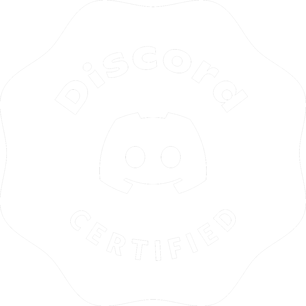 Logotipo certificación Discord