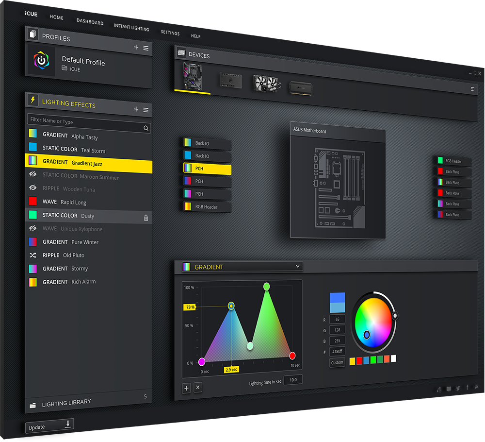 Приложения для управления подсветкой пк. Corsair RGB software. Программное обеспечение Corsair. ICUE. Corsair ICUE software.