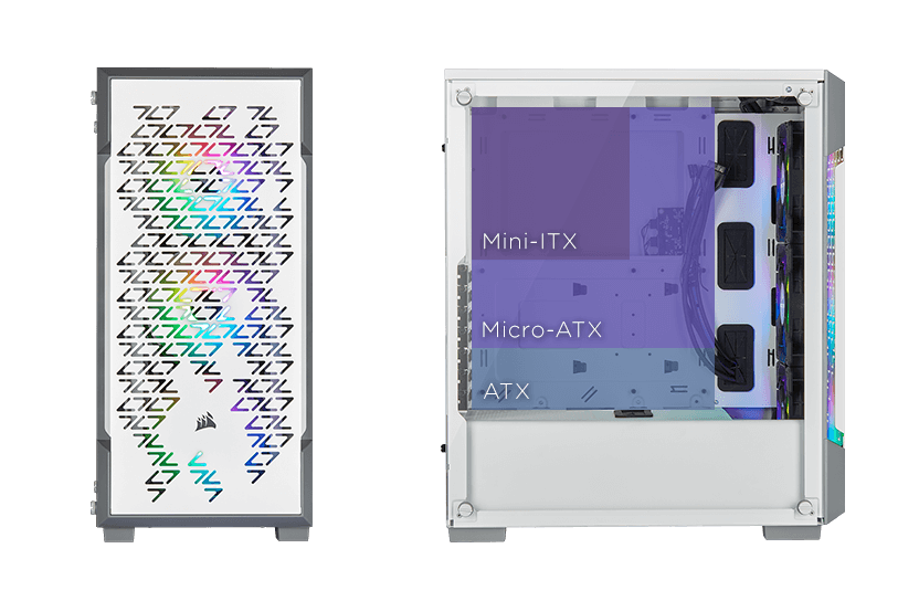 iCUE 220T RGB AIRFLOW - DIMENSIONS