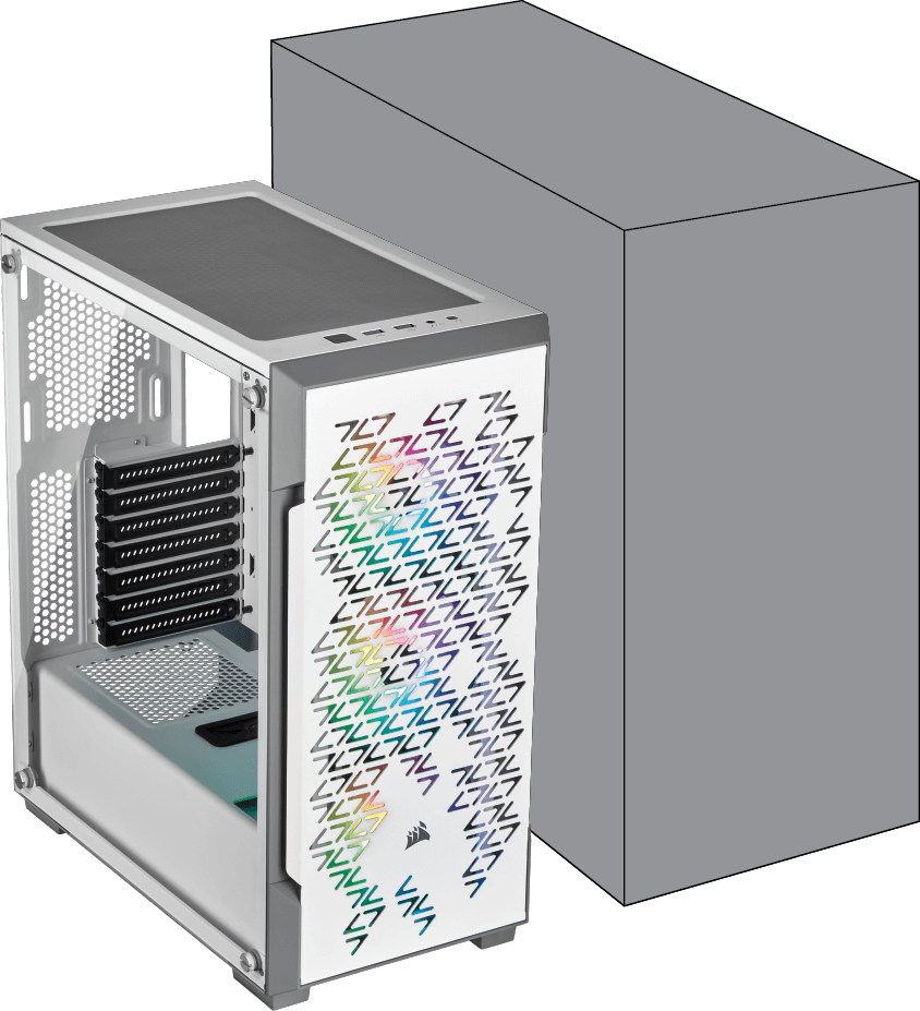 220T RGB AIRFLOW TEMPERED GLASS BLACK - COMPACT POWERHOUSE