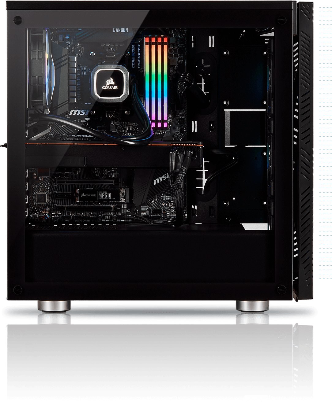 iCUE 220T RGB AIRFLOW - HIGH AIRFLOW COOLING