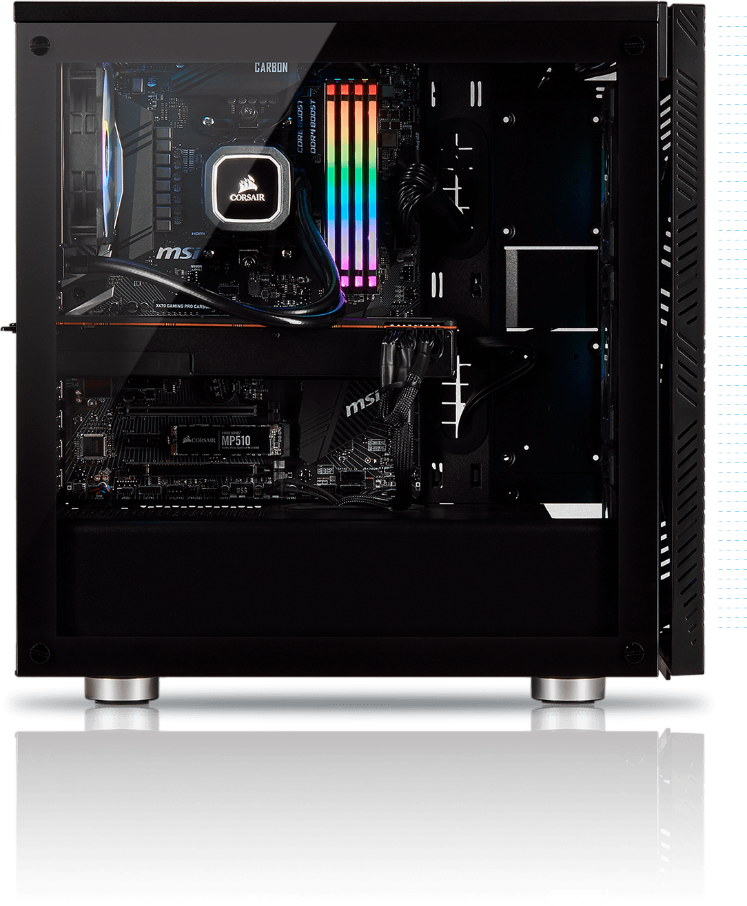 corsair 275r airflow rtx 3080