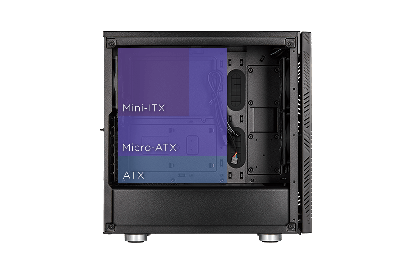 275R AIRFLOW - MOTHERBOARD DIAGRAM