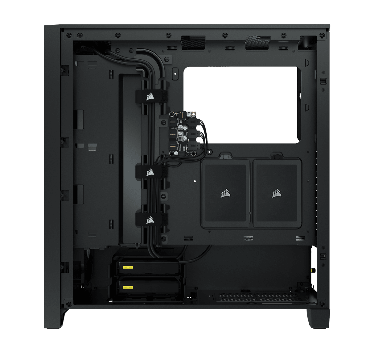 4000D Tempered Glass Mid-Tower ATX Case — Black