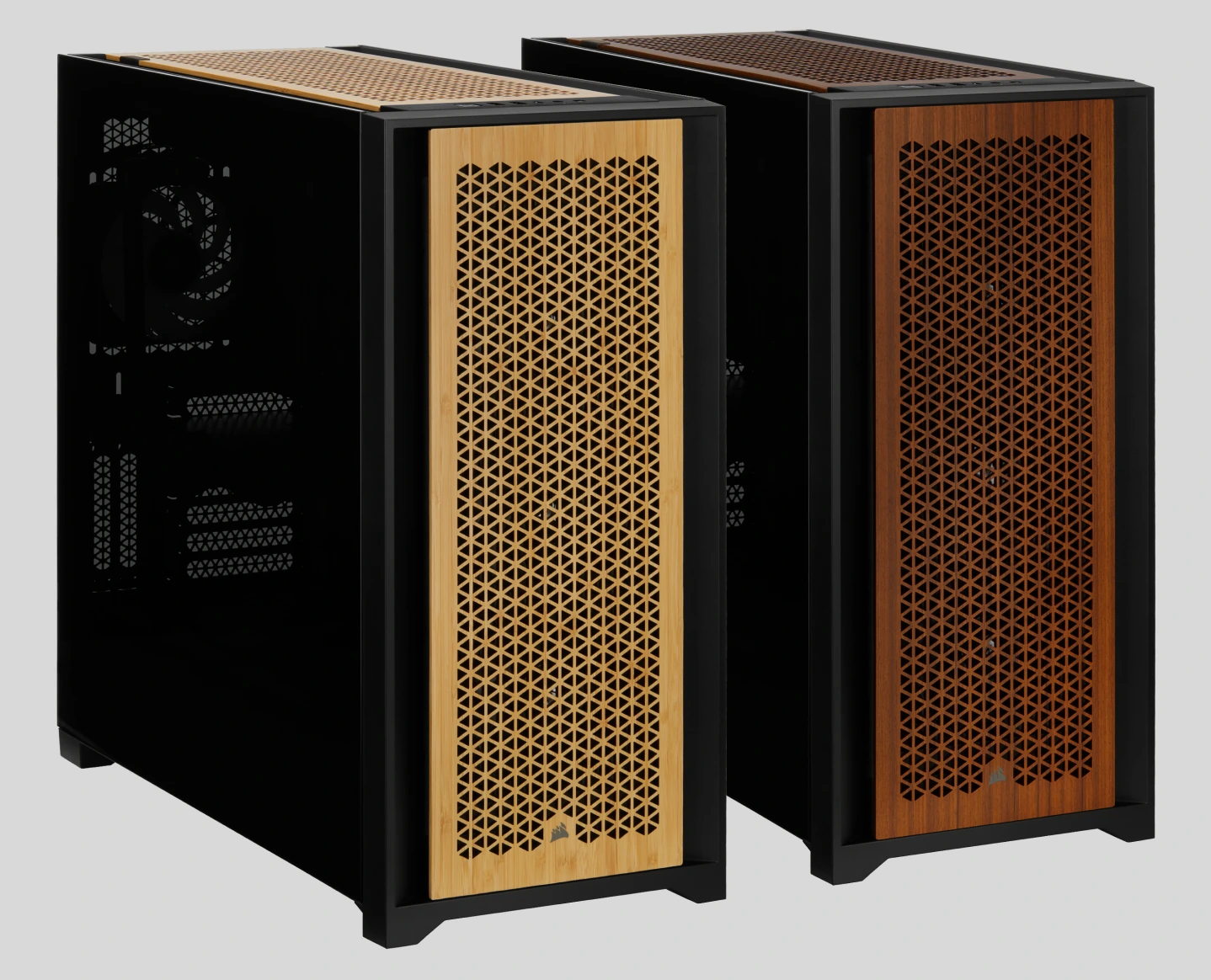 A 4000D Series case equipped with wooden front panel.