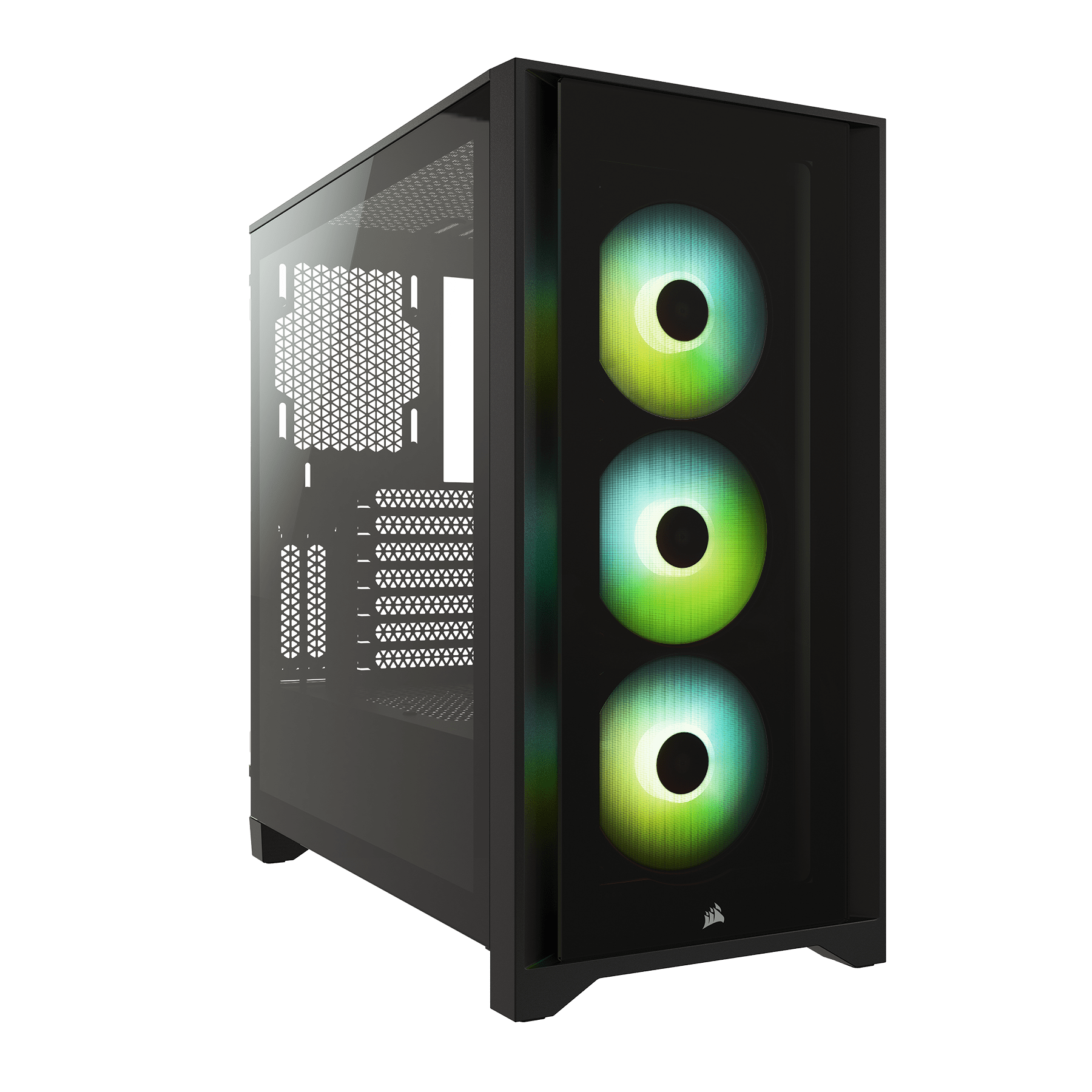 iCUE 4000X RGB Tempered Glass Mid-Tower ATX Case — Black
