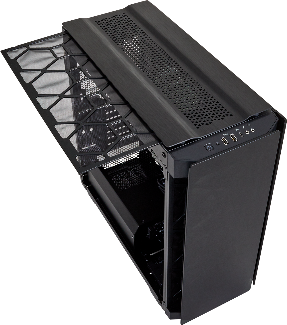 Corsair Obsidian 500D RGB SE ミドルタワー型PCケース RGBファン搭載