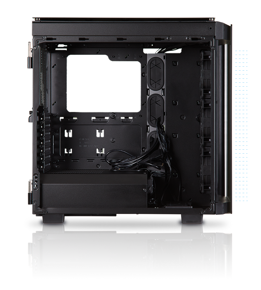 直売超安い Corsair PCケース SE RGB 500D Obsidian PC周辺機器