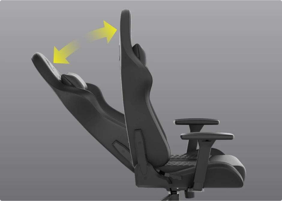 RELAXED gaming chair and adjustable position.
