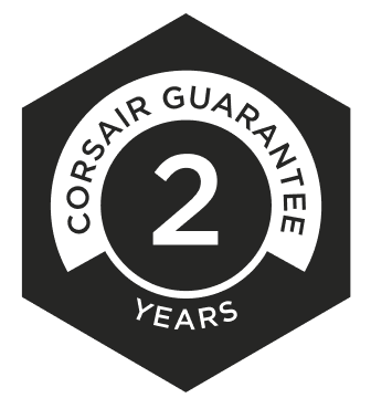 CORSAIR 2 Year warranty badge