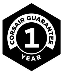 CORSAIR ONE-YEAR WARRANTY BADGE