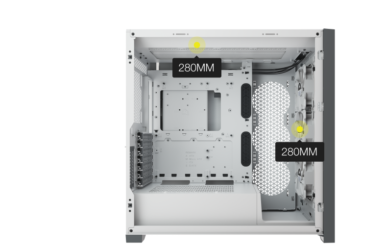 クーポン利用 CORSAIR iCUE 5000T RGB 強化ガラス製 ミッドタワー