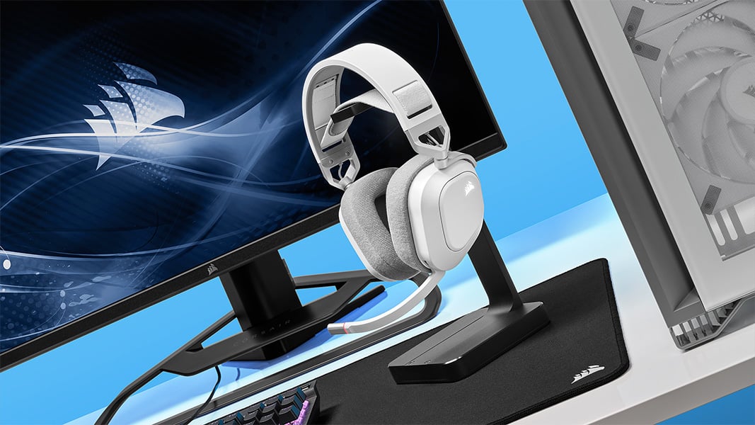 peni zbunjeni dizalica  HS80 RGB WIRELESS Premium Gaming Headset with Spatial Audio — White