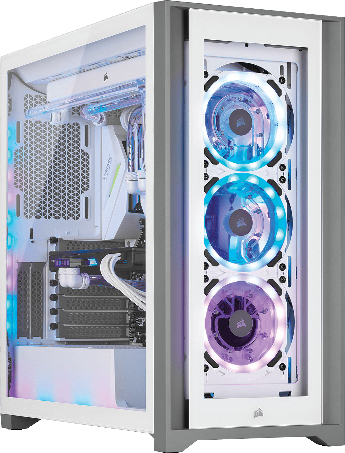 Hydro X Series XD7 RGB Pump/Reservoir Combo — White