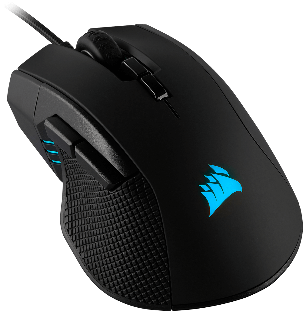 corsair ironclaw rgb black wireless gaming mouse