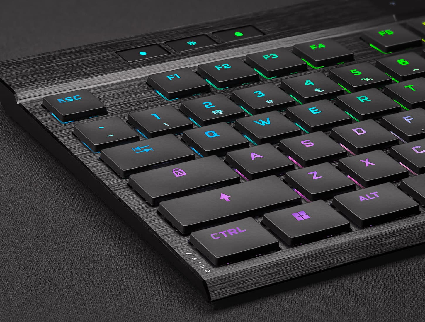 K100 AIR WIRELESS RGB Ultra-Thin Mechanical Gaming Keyboard