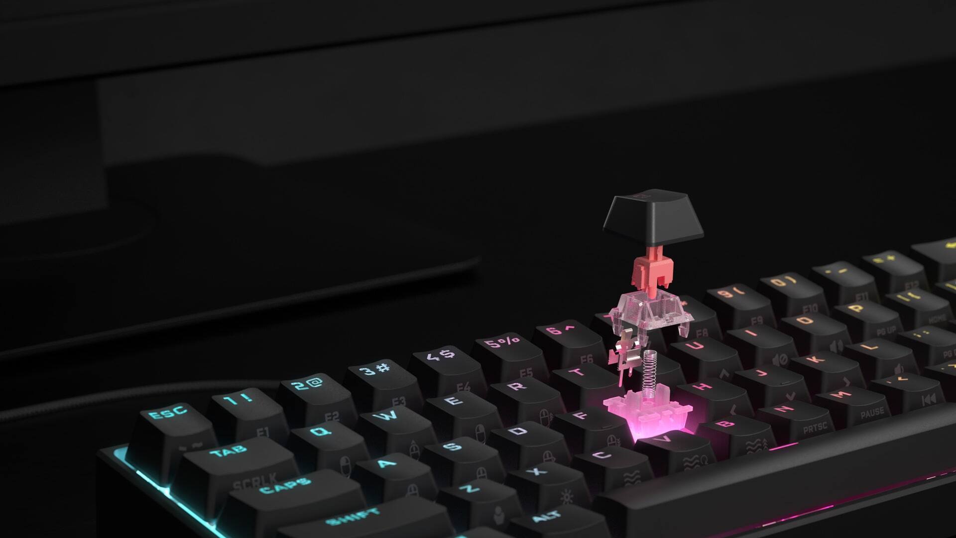 razer keyboard silent keys