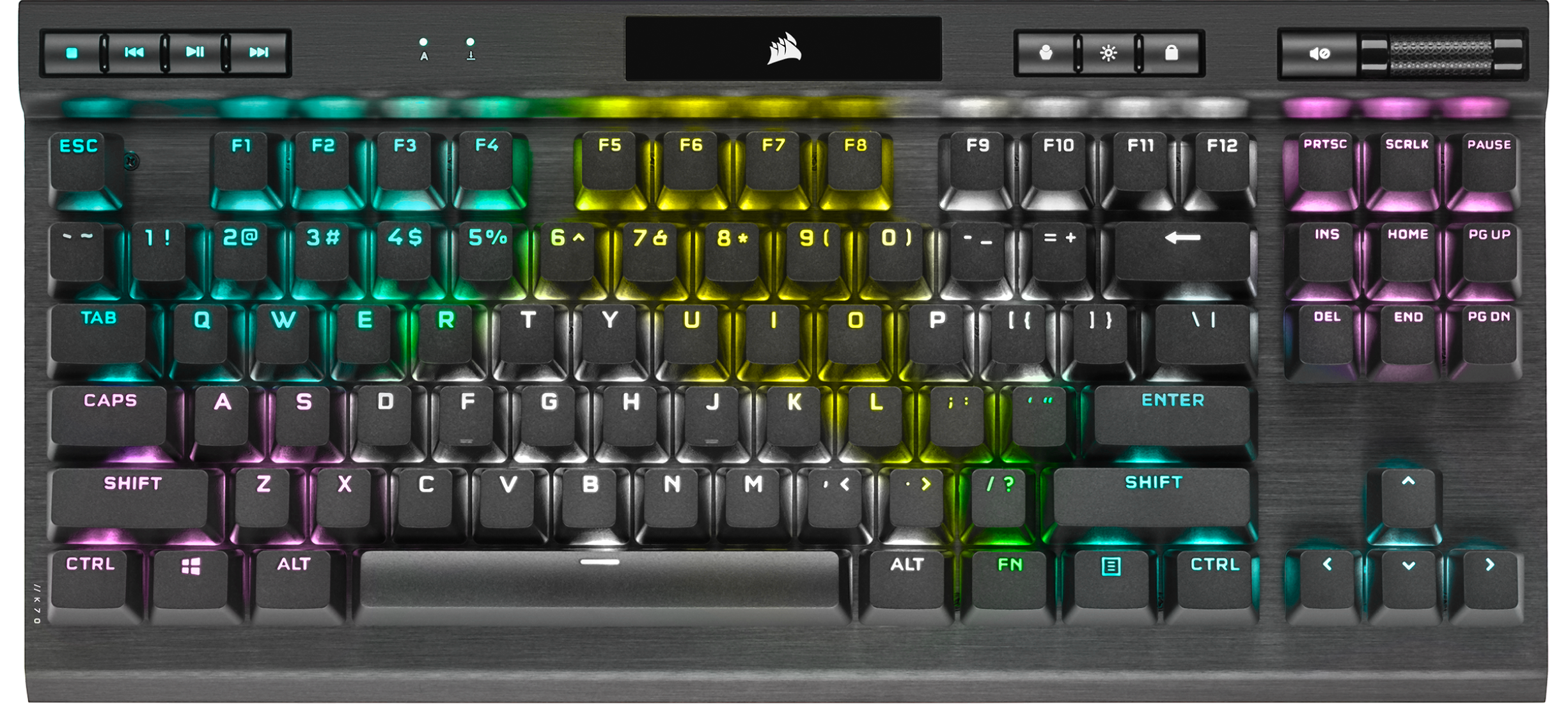 Halvtreds Hvor Deltage K70 RGB TKL CHAMPION SERIES Mechanical Gaming Keyboard — CHERRY MX Red