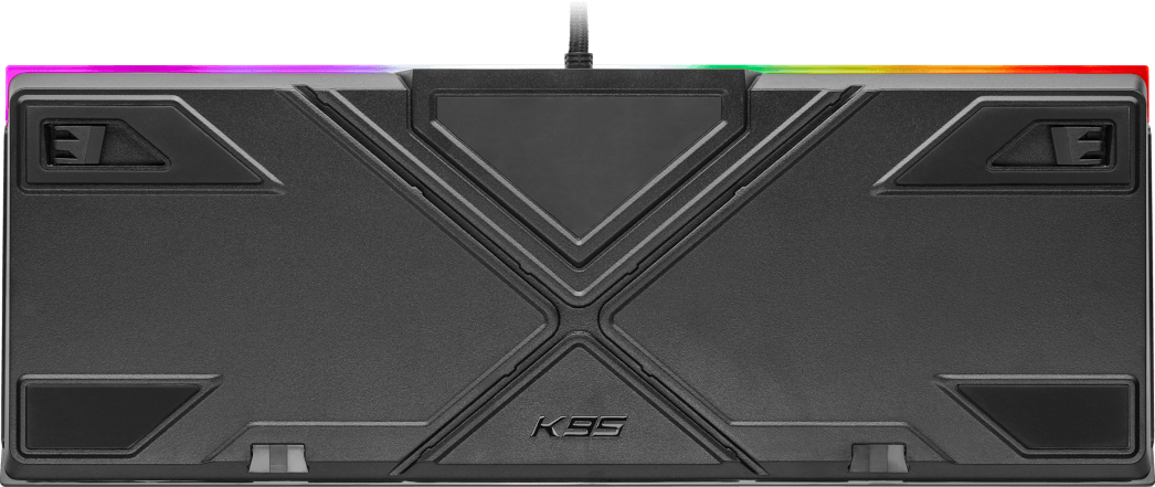 K95 RGB PLATINUM XT メカニカルゲーミングキーボード — CHERRY MX 
