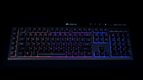 corsair k55 compatible with ps4