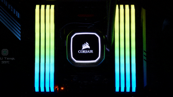 DDR4 3600 MHz C18 XMP 2.0 Enthusiast RGB LED Illuminated Memory Kit 4 x 8 GB Black Corsair Vengeance RGB PRO 32 GB