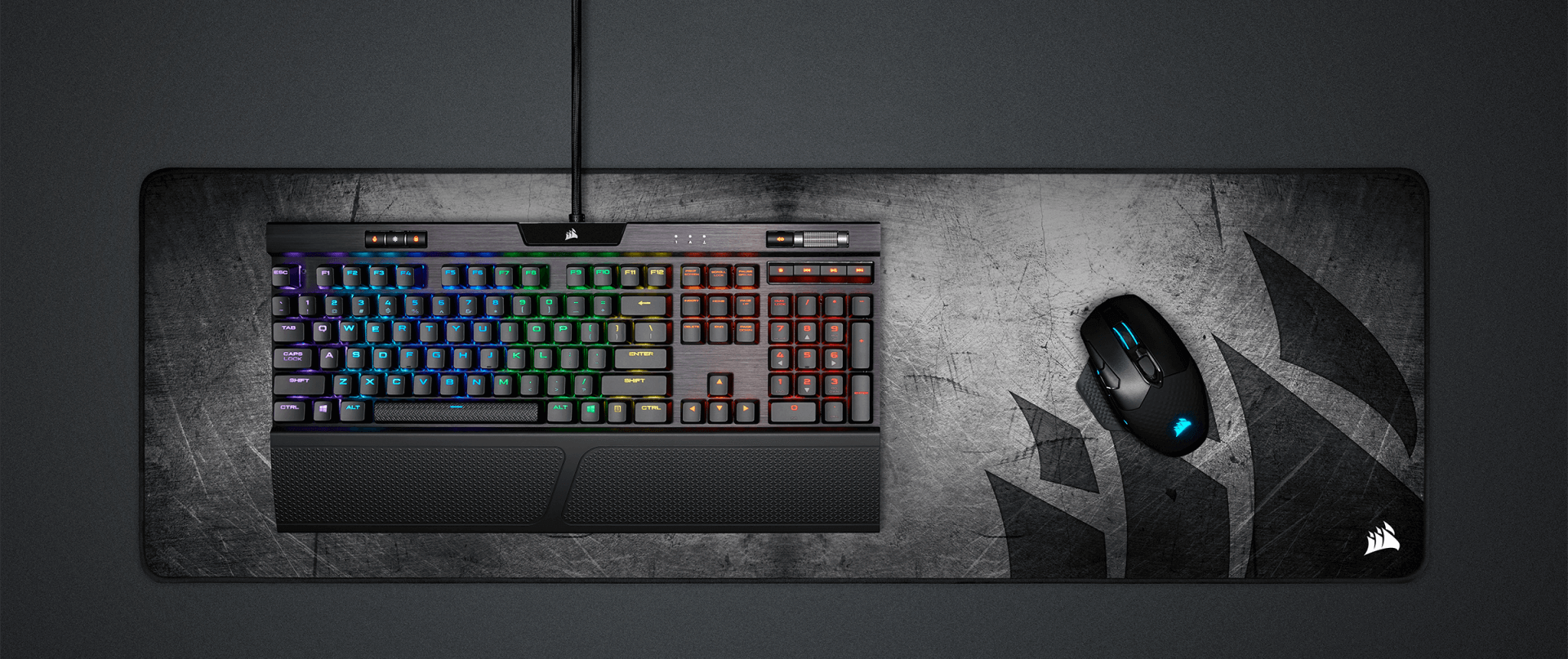 MM300 PRO Premium Spill-Proof Cloth Gaming Mouse Pad — Extended 