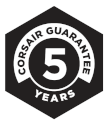 Corsair CX Series CX650F RGB — 650 Watt 80 Plus Bronze Certified Fully Modular RGB PSU (UK) 19
