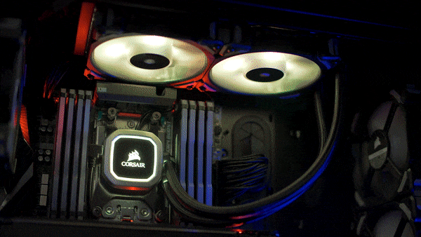 Hydro Series™ H100i RGB PLATINUM 240mm CPU Cooler