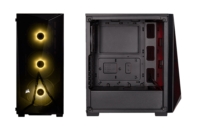 Corsair Carbide Series SPEC-DELTA RGB Tempered Glass Mid-Tower ATX Gaming Case — Black 16